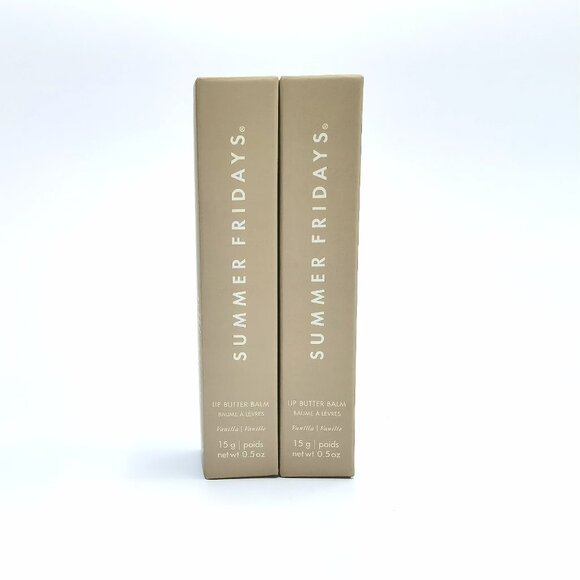 2Pcs:Vanilla/Summer Fridays Lip Butter Balm/New - Picture 2 of 3